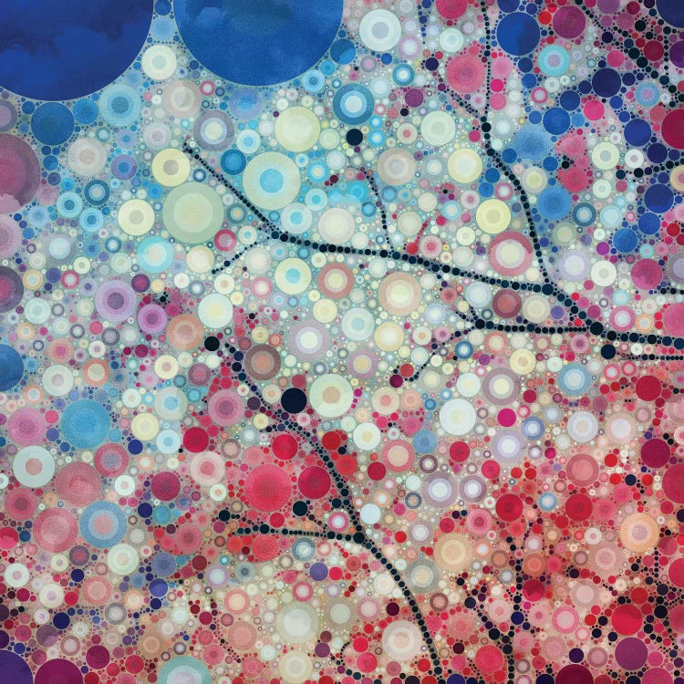 Positive Energy Blue by Olivia Joy StClaire wall art