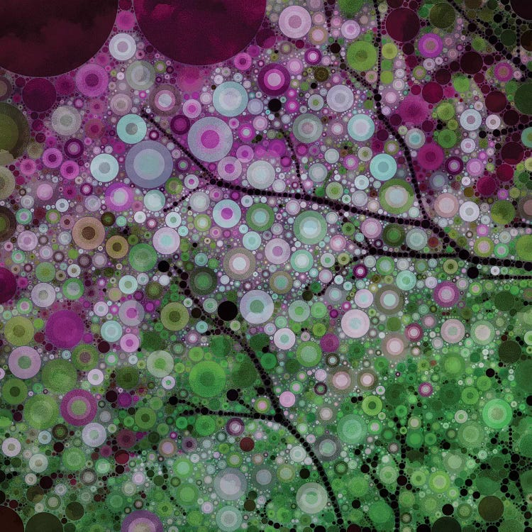 Positive Energy Purple by Olivia Joy StClaire wall art