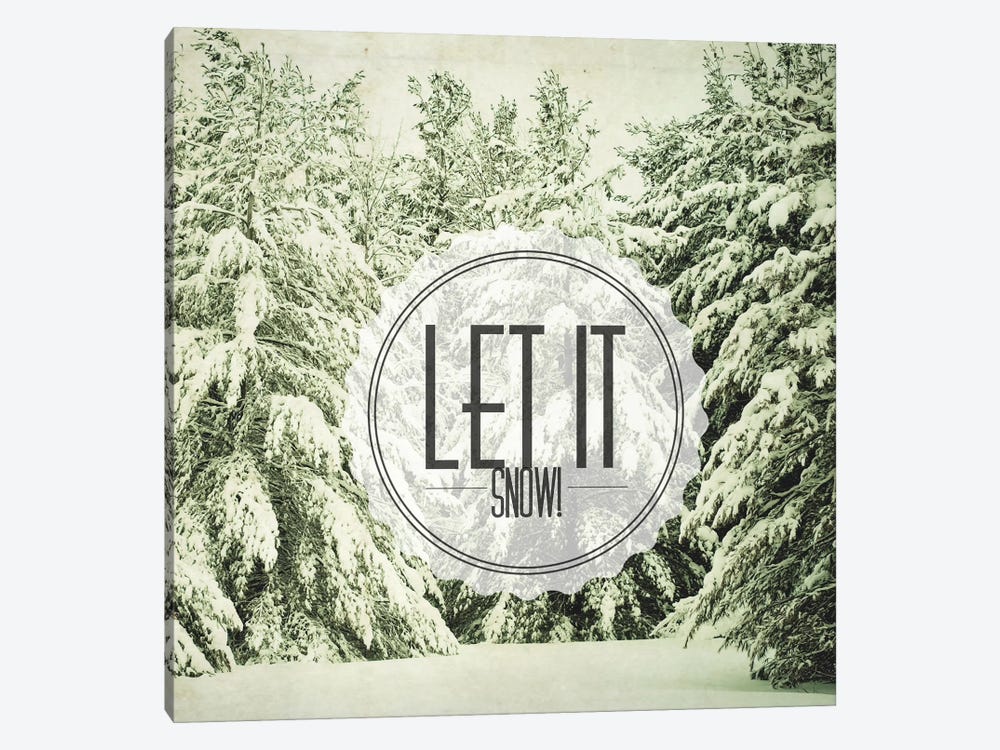 Let It Snow by Olivia Joy StClaire 1-piece Art Print