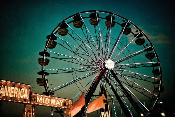 Ferris Wheels: Midway by Olivia Joy StClaire
