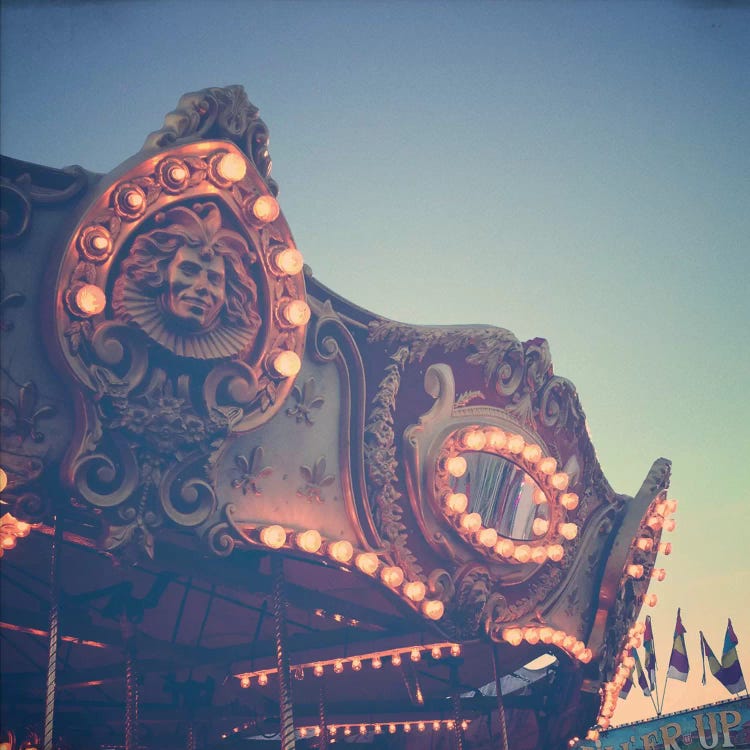 Twilight Carnival Ride by Olivia Joy StClaire wall art