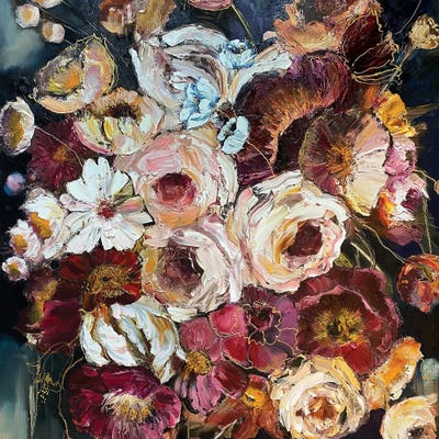 Summer Nostalgia by Oksana Petrova metal wall art