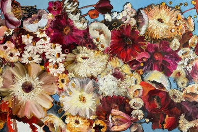 Lovely Evening by Oksana Petrova metal wall art