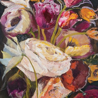 Floral Romantic Dream by Oksana Petrova canvas print