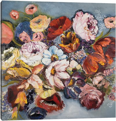 Inside The Floral Dream Canvas Art Print - Oksana Petrova