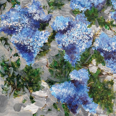 Lilac Brush by Oksana Petrova canvas print