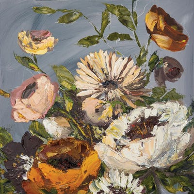 All The Flowers Are For You by Oksana Petrova canvas print