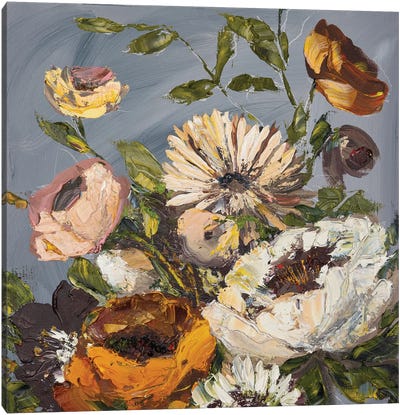 All The Flowers Are For You Canvas Art Print - Oksana Petrova
