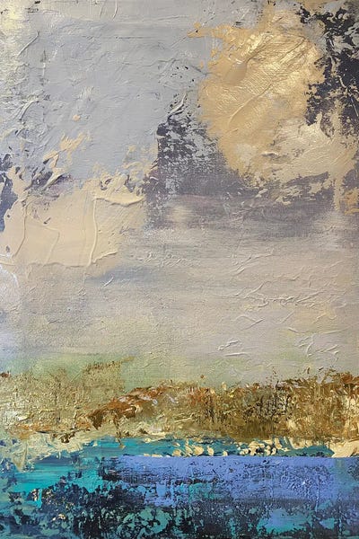 Foggy by Oksana Petrova framed canvas print