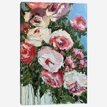 More Roses Canvas Print #OKP55} by Oksana Petrova Art Print