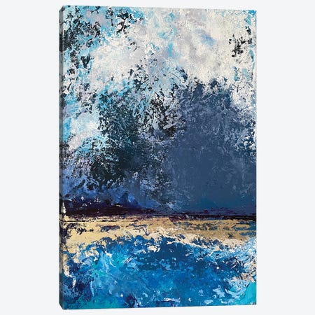Sea Storm Canvas Print #OKP56} by Oksana Petrova Canvas Art Print