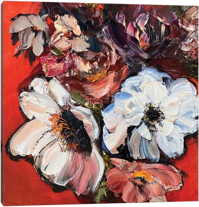 Floral Inspiration Canvas Art Print - Oksana Petrova