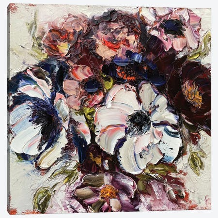 Floral Feeling Canvas Print #OKP61} by Oksana Petrova Canvas Art Print