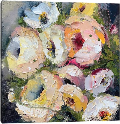 Floral Tenderness Canvas Art Print - Oksana Petrova