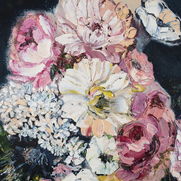 Oksana Petrova: Summer Blooming Desert by Oksana Petrova