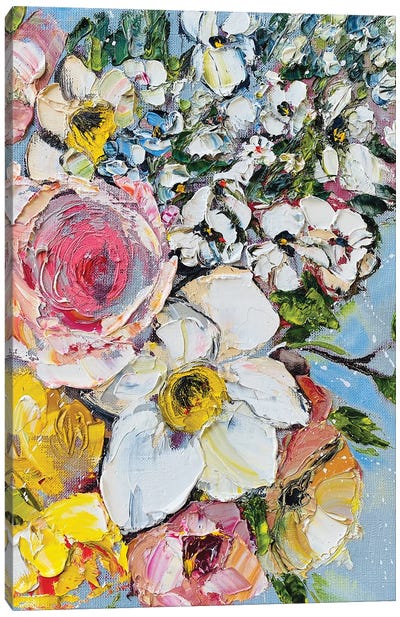 Lovely Spring Canvas Art Print - Oksana Petrova