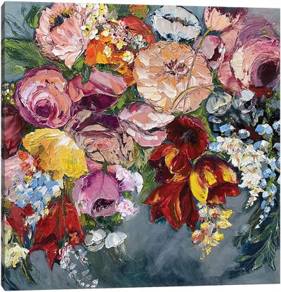 Floral Paradise Canvas Art Print - Oksana Petrova