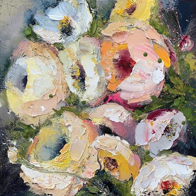 Tender Roses by Oksana Petrova canvas print