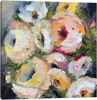 Tender Roses Canvas Art Print - Oksana Petrova