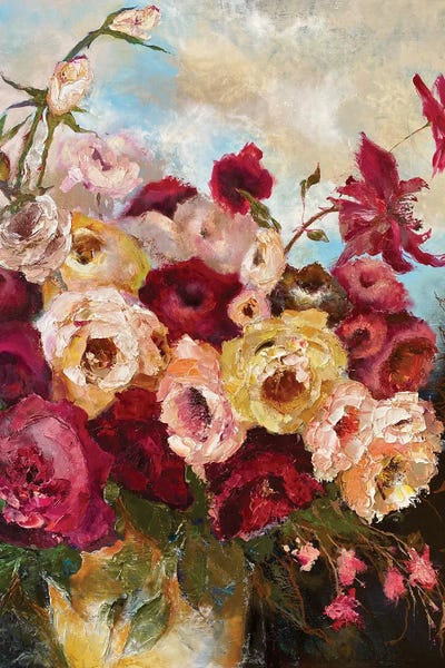 Oksana Petrova: Roses In The Sky by Oksana Petrova