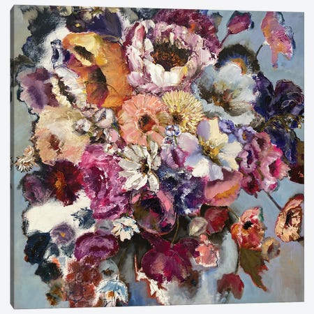 Autumn Flowers Canvas Print #OKP88} by Oksana Petrova Canvas Art Print
