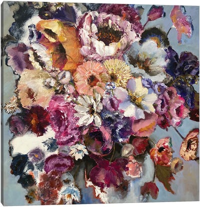 Autumn Flowers Canvas Art Print - Oksana Petrova