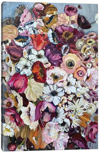 Floral Song Canvas Art Print - Oksana Petrova