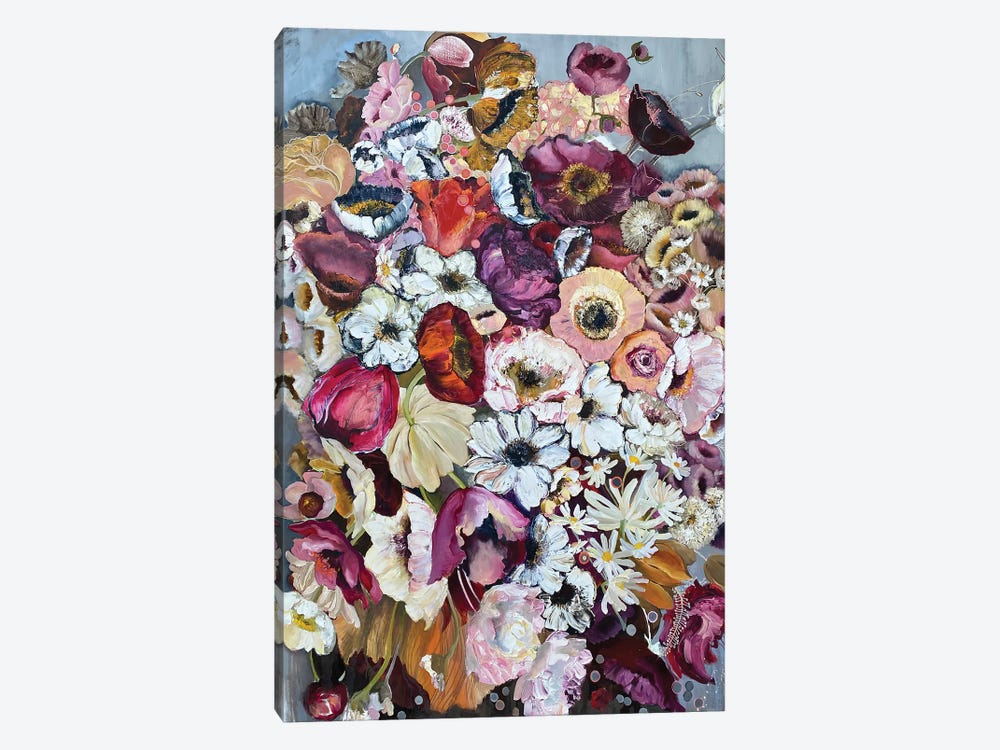 Floral Song by Oksana Petrova 1-piece Canvas Artwork