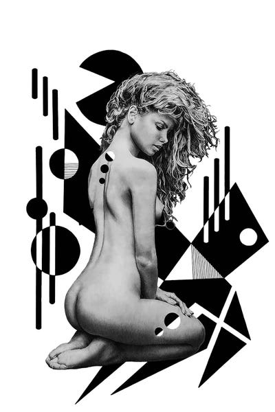 Kaleidoscopic Figures: Figurative II by Oleg Kaznacheiev