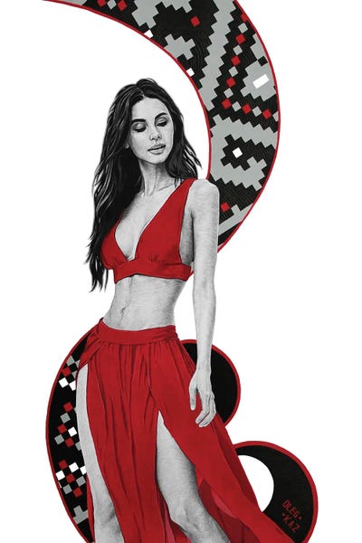 Wine Wave by Oleg Kaznacheiev art print