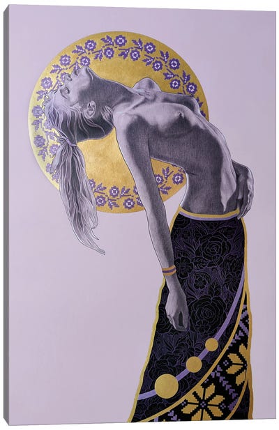 Inspirante I Canvas Art Print - Artists Like Klimt
