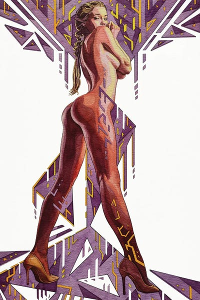 Nezlamna V by Oleg Kaznacheiev canvas print