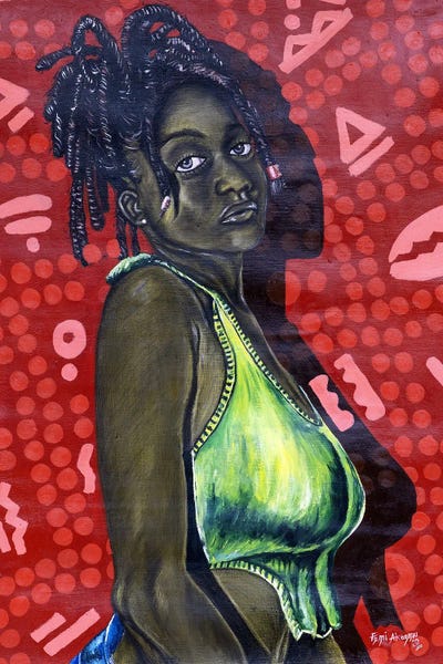 Global Patterns: Self Love (Town Girl) by Oluwafemi Akanmu