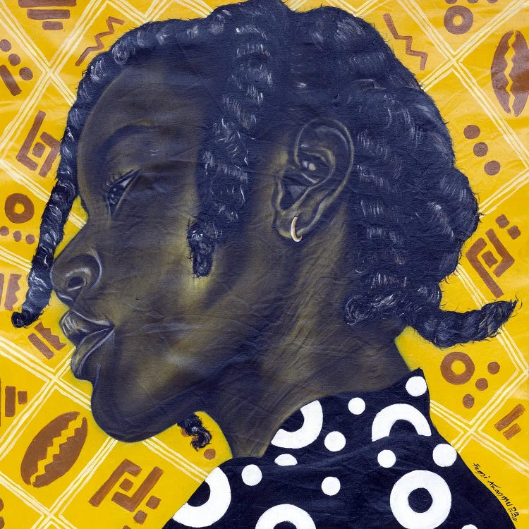 What About Me by Oluwafemi Akanmu wall art