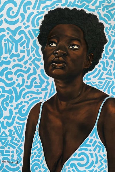 Tomorrow by Oluwafemi Akanmu framed canvas print