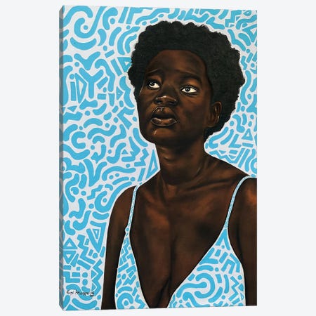Tomorrow Canvas Print #OLA16} by Oluwafemi Akanmu Art Print