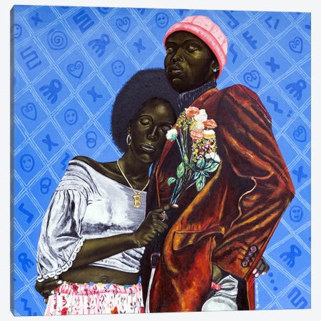 Bond Canvas Print #OLA1} by Oluwafemi Akanmu Canvas Art