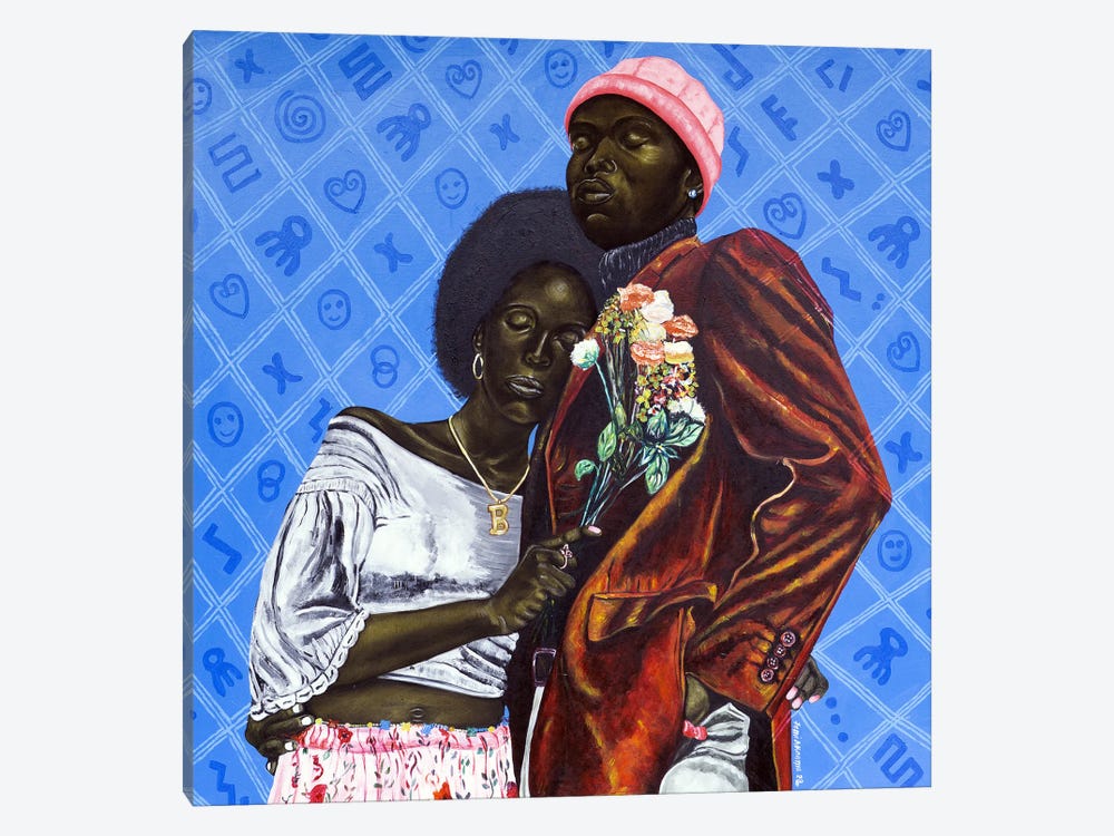 Bond by Oluwafemi Akanmu 1-piece Canvas Artwork