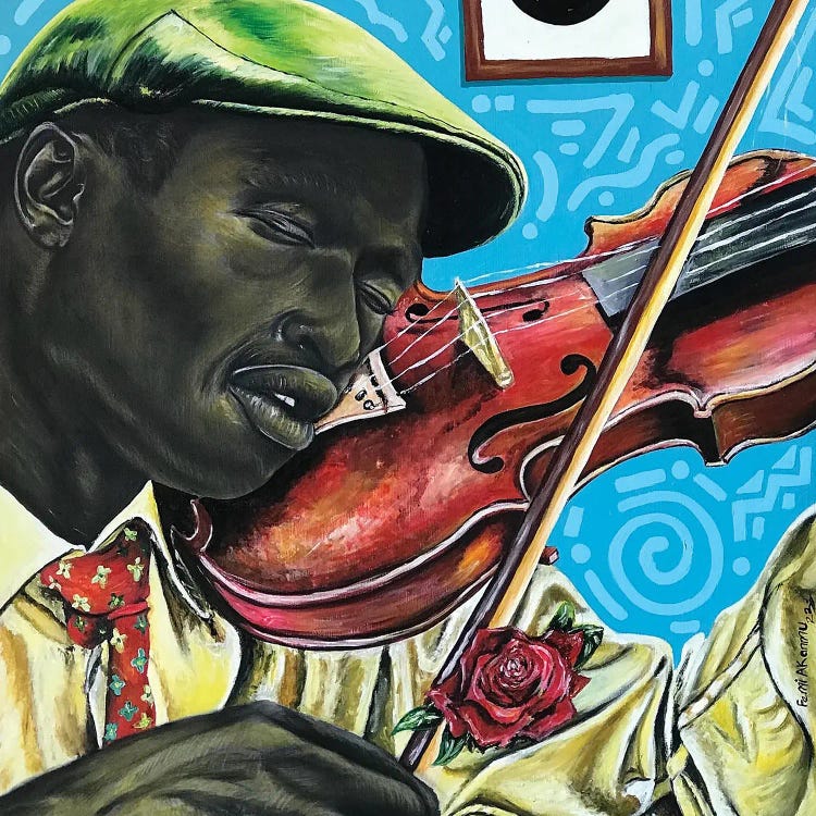 Life Tune by Oluwafemi Akanmu wall art