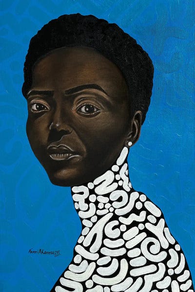 Geometric Patterns: Mixed Feelings IV by Oluwafemi Akanmu