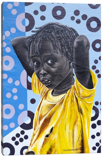 Fear Not Canvas Art Print - Oluwafemi Akanmu