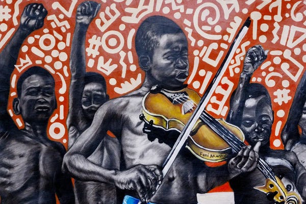 Violins: Liberty (Song Freedom) by Oluwafemi Akanmu