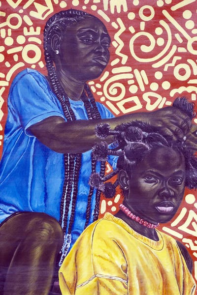 Black Joy: Onidiri (Hair Dresser) by Oluwafemi Akanmu