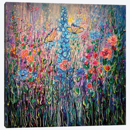 Wildflowers Canvas Print #OLE108} by OLena Art Canvas Art