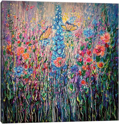 Wildflowers Canvas Art Print - OLena art