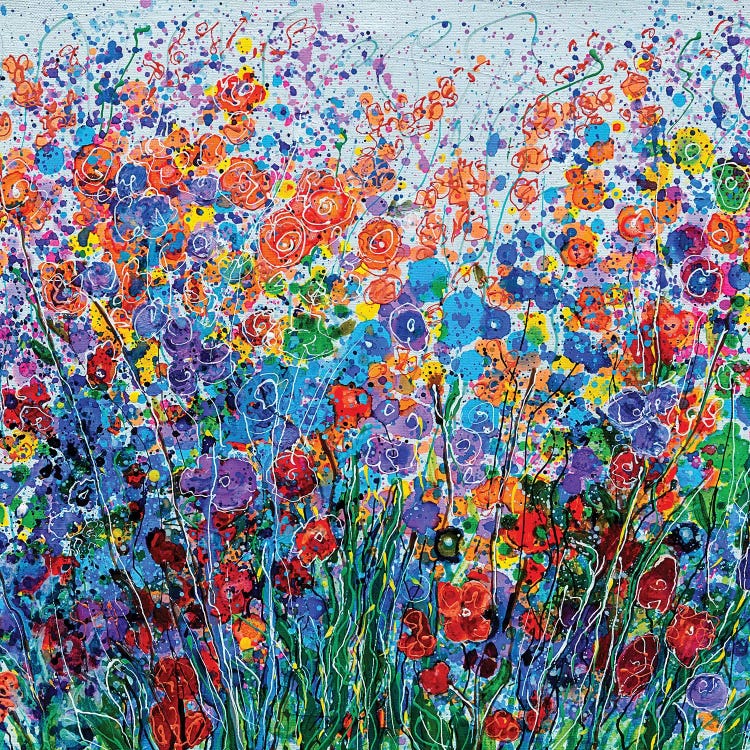 Summer Meadow by OLena Art wall art