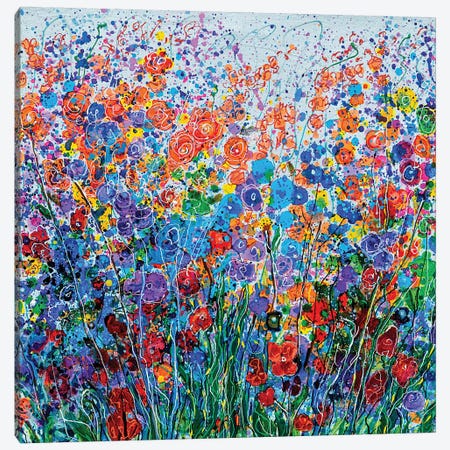 Summer Meadow Canvas Print #OLE118} by OLena Art Canvas Print