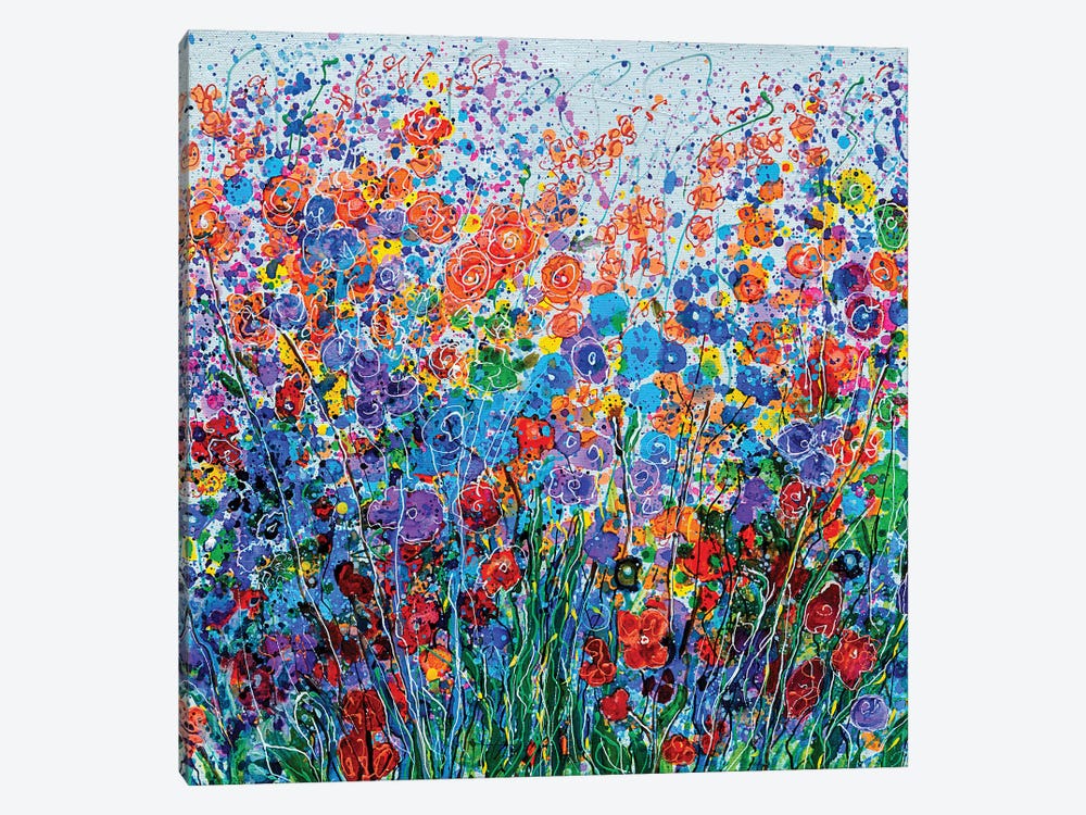 Summer Meadow by OLena Art 1-piece Art Print