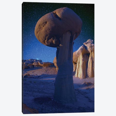 The Valley Of Dreams New Mexico Bisti Badlands Canvas Print #OLE121} by OLena Art Canvas Wall Art