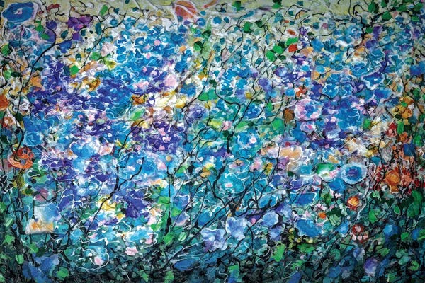 OLena Art: Dream Blue  by OLena Art